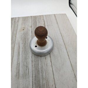 Vintage Donut Cutter Biscuit Round Cookie Cutter Wood Handle Removable
